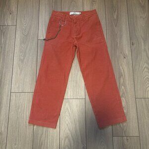 Topman Wide Leg Corduroy Pants